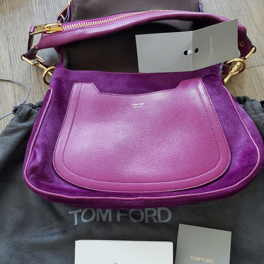 Tomford Jennifer shoulder bag, magenta